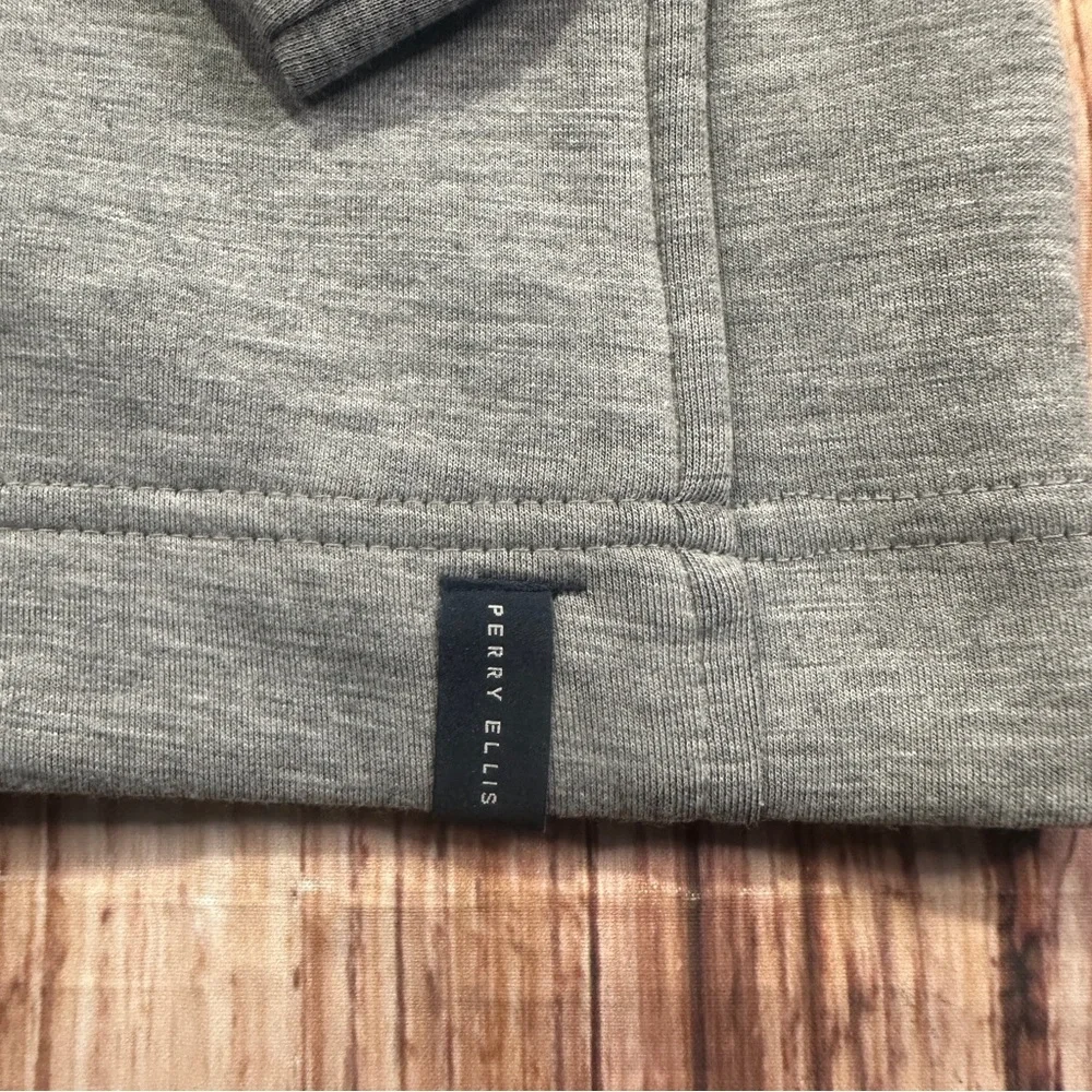 NWT Perry Ellis Full Zip Sweatshirt Men’s Size Medium - Picture 14 of 14